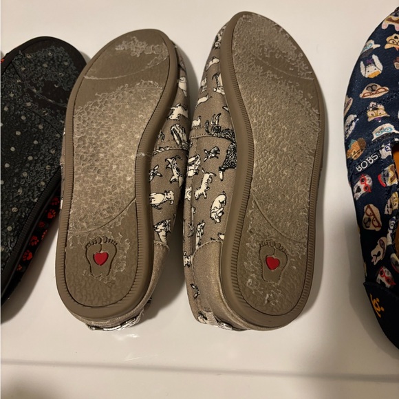 BOBS from Skechers 3 pairs of Dog Patterned Flats - Picture 5 of 6